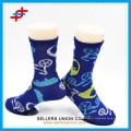 2015 Custom Teen Anlimal Pattan Muticolour Causal Tube Coton Chaussettes Douces